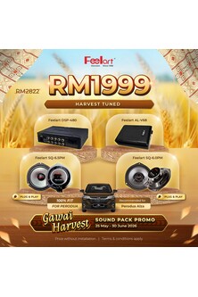 Gawai Promo (Feelart DSP-480 + AL-V68 + SQ-6.5PM + SQ-6.0PM)